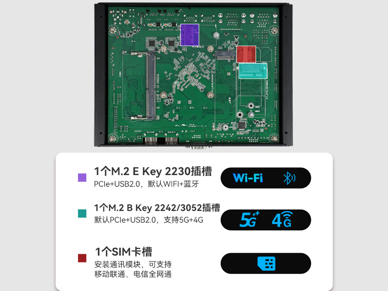 低功耗無(wú)風(fēng)扇工控機(jī),4個(gè)USB3.0接口迷你主機(jī)廠家,DTB-3002-N97