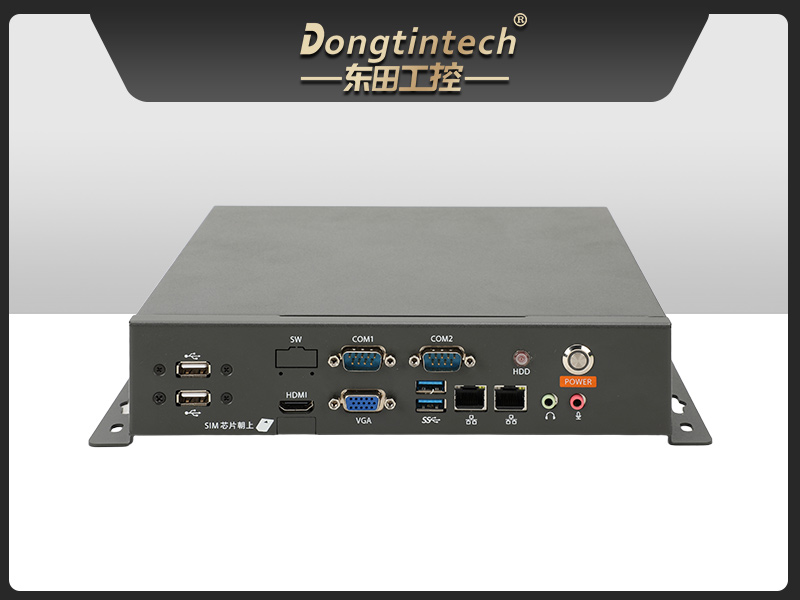國(guó)產(chǎn)輕薄桌面式工控機(jī),海光3350雙網(wǎng)口工業(yè)主機(jī),DT-2104S-M3350MC