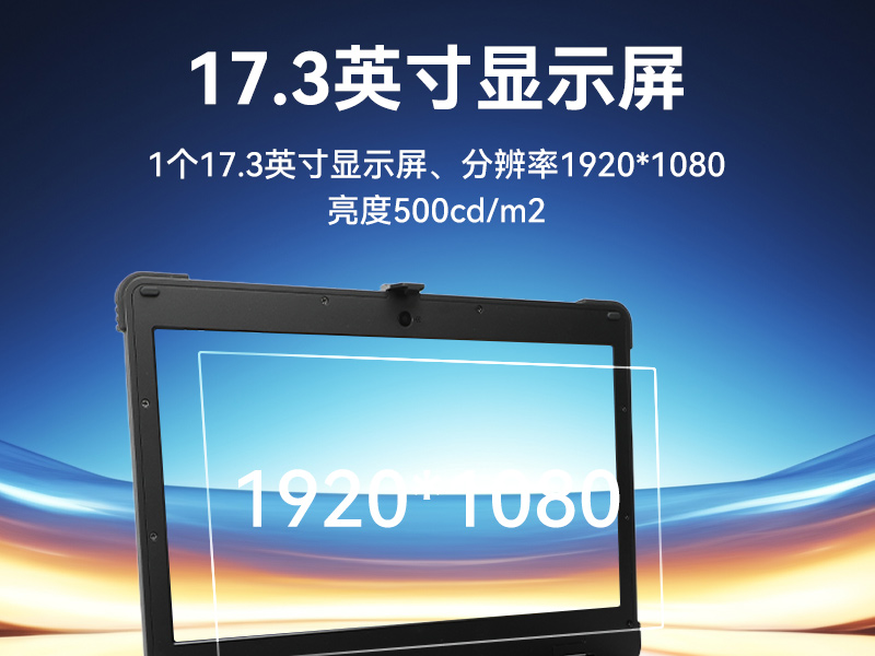 上翻單屏加固便攜機(jī),電網(wǎng)設(shè)備檢修工業(yè)主機(jī),DTG-1173CU-JH310MC1